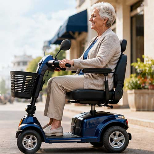 Power Wheelchair vs. Mobility Scooter: How to Choose and Whether to Rent or Buy