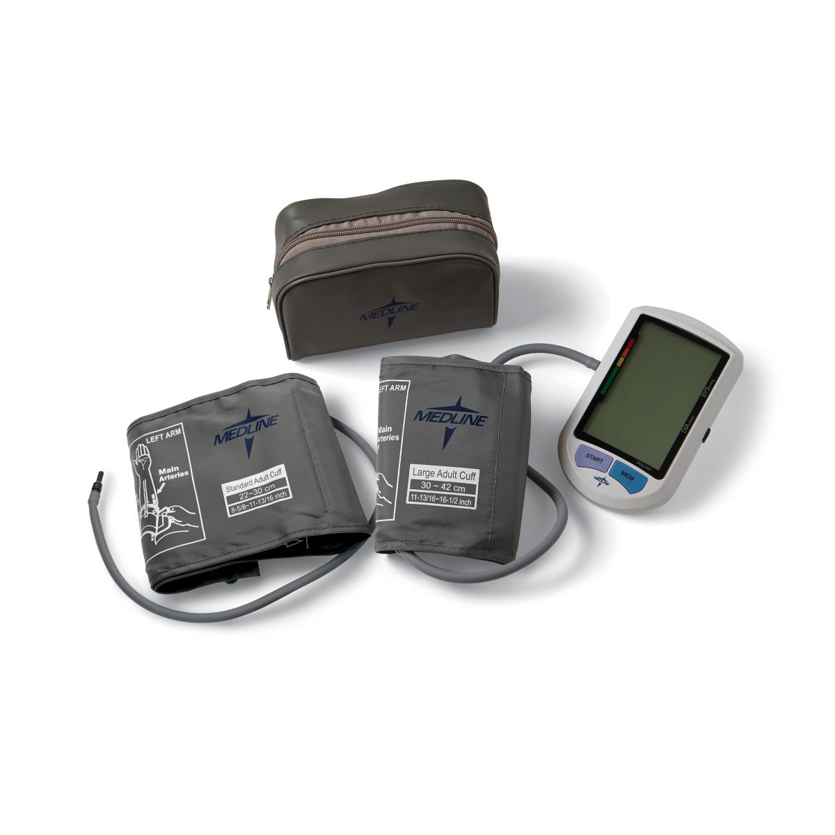 Digital Blood Pressure Monitor with Adult and Large Adult Cuff Product Image