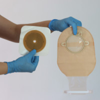 Ostomy care suppplies, ostomy bag