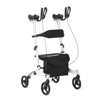 RLU-500A-8RW - Upright Rollator