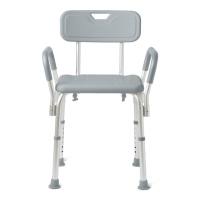 G2-100KHX1 - Shower chair w/ padded arms and backrest
