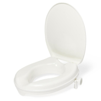 G4-200RX1, Raised toilet seat with lid, locking Product Image