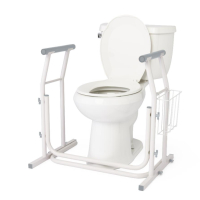 Toilet Safety Rails, Free Standing, Medline Product Image